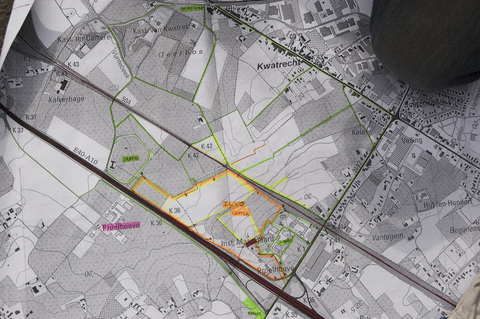 the plans (field is the small red oblong)