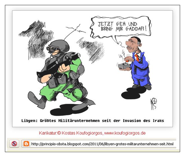 Libyen: Größtes Militäru. s.d.Invasion d.Iraks