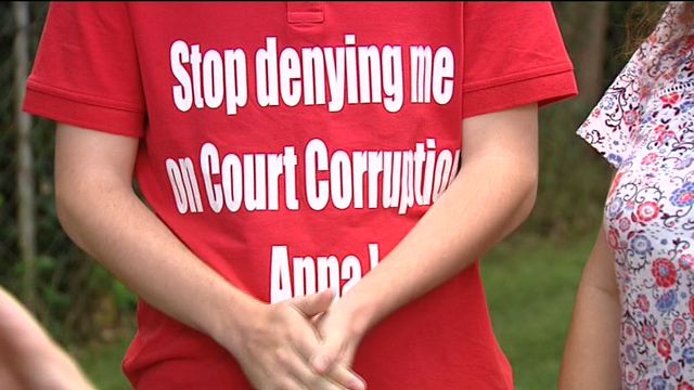 Stop denying me on court corruption