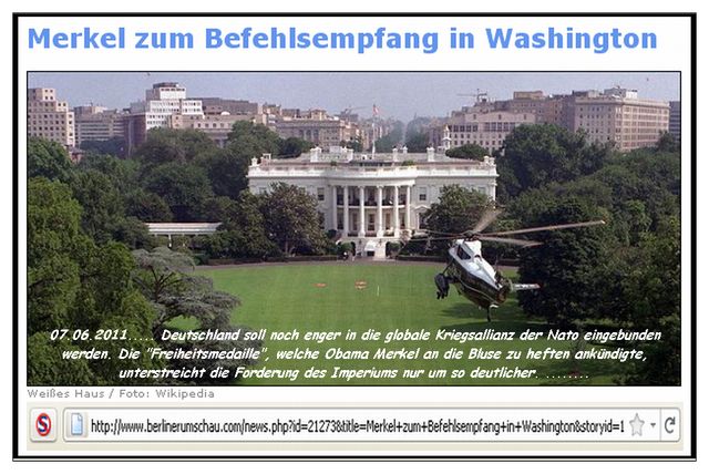 Merkel in Washington