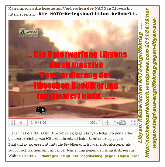 NATO Kriegskoalition bröckelt