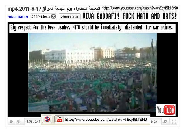 Viva Gaddafi - Fuck Nato & Rats
