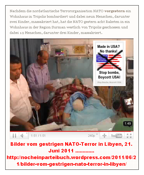 NATO-Terrororganisation in Libyen
