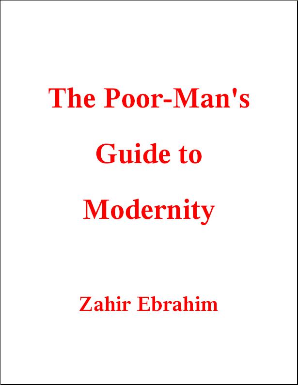 Frontcover The Poor-Man's Guide to Modernity