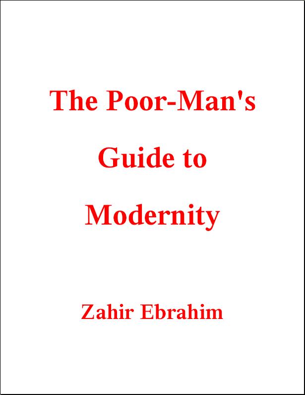 Frontcover The Poor-Man's Guide to Modernity