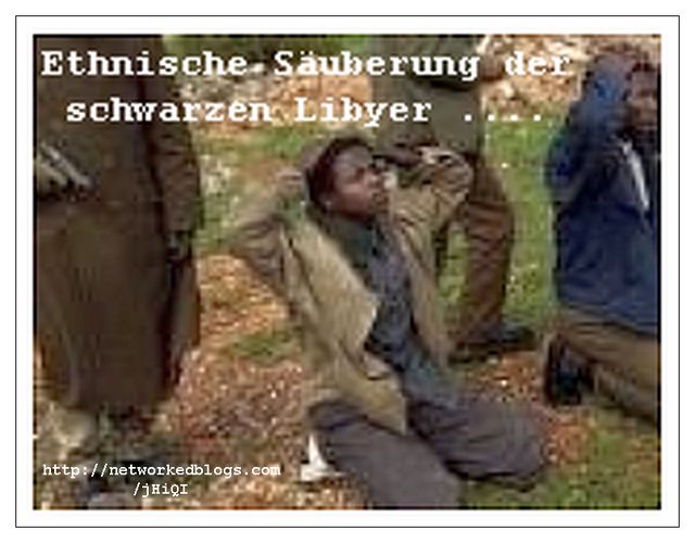 Ethnische Säuberung der schwarzen Libyer