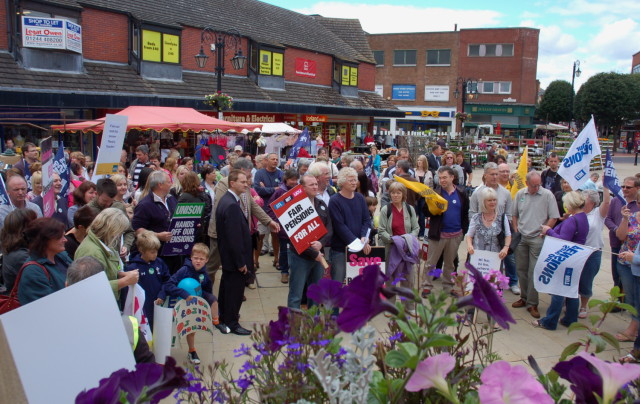 Rally in Queen's Square