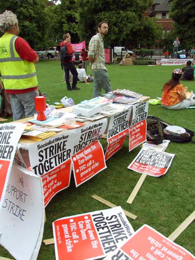 SWP stall.