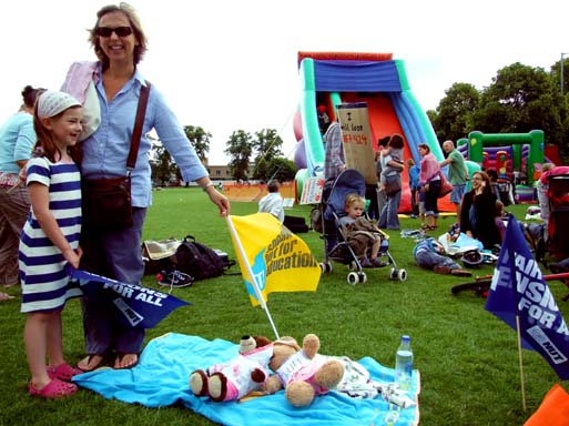 Even Teddies hit the streets!