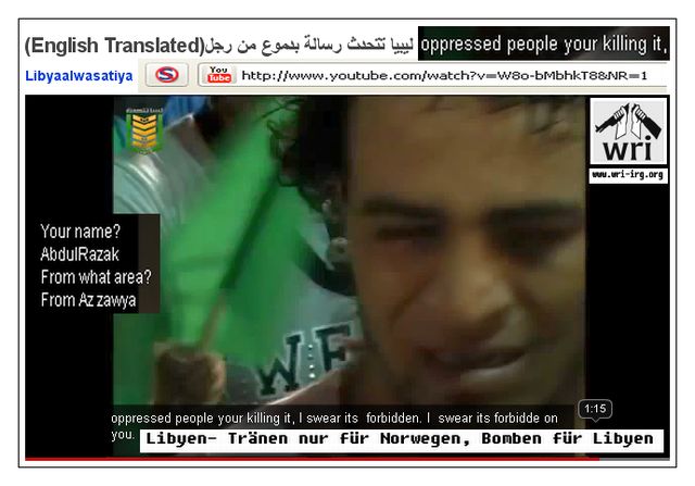 Libven: Tränen nur für Norwegen