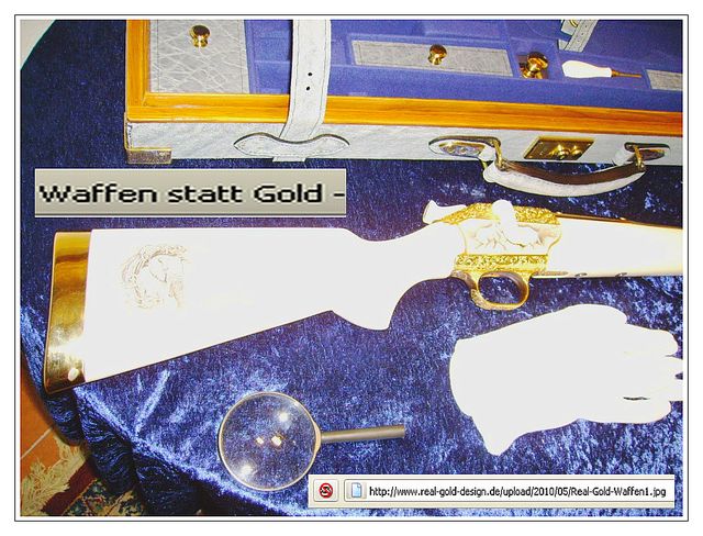 Waffen statt Gold