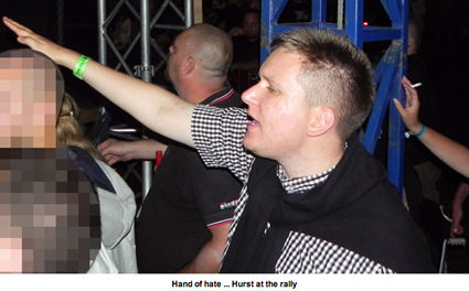 BNP London Regional Secretary Chris Hurst