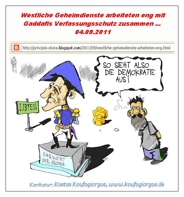 Libyen - so sieht Demokratie aus