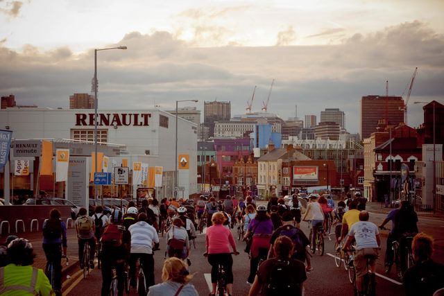 Heading down Digbeth