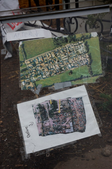 Before and after (the green one is now!)