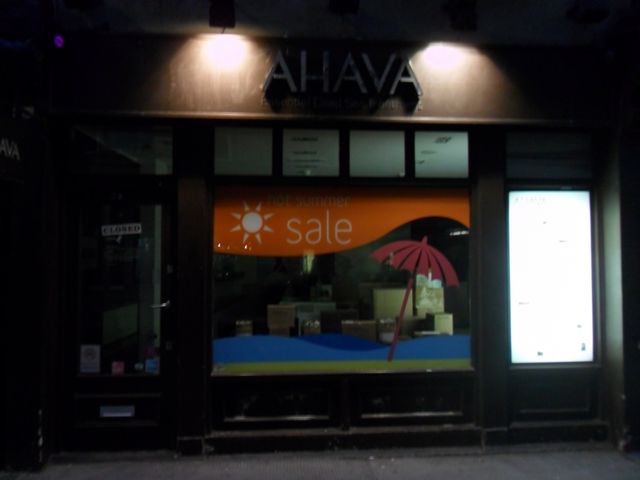 Lights out for Ahava! Boxes packed and ready to go.