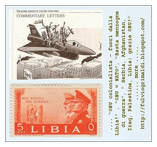 Basta menzogne di guerra