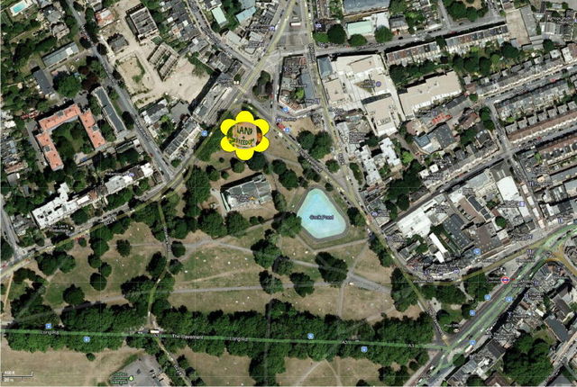 A4. Land & Freedom Camp Location Map