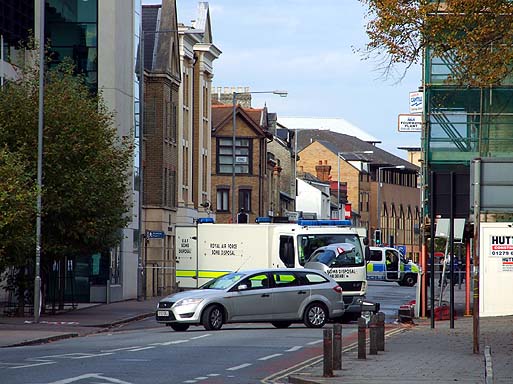 The view from Parkers Piece.