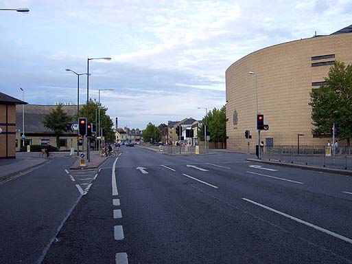 Heading towards Newmarket Road - very quiet!