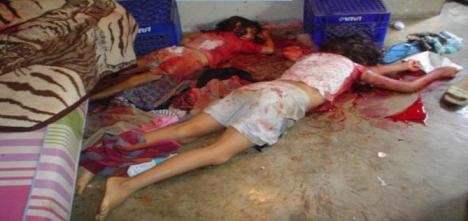 Libyan children killed.
