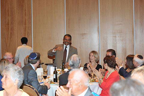 Donald Perera at Rothschild's IBCA's Balfour dinner November 2010