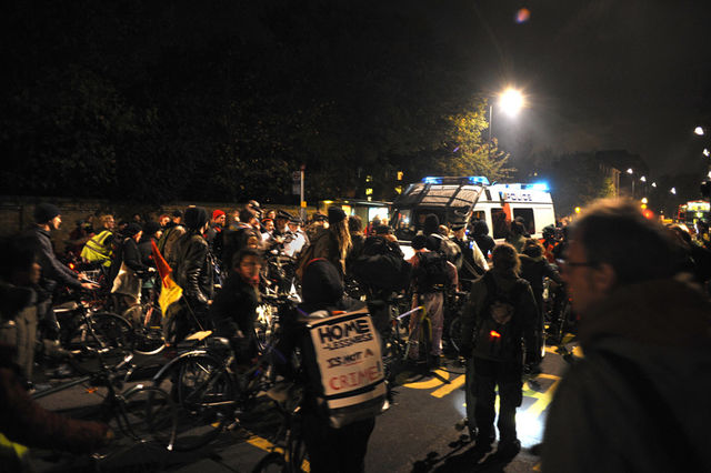 heading to Parliament Square