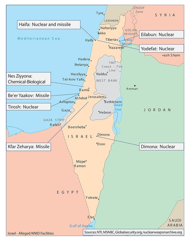 Israel's weapons of mass destruction