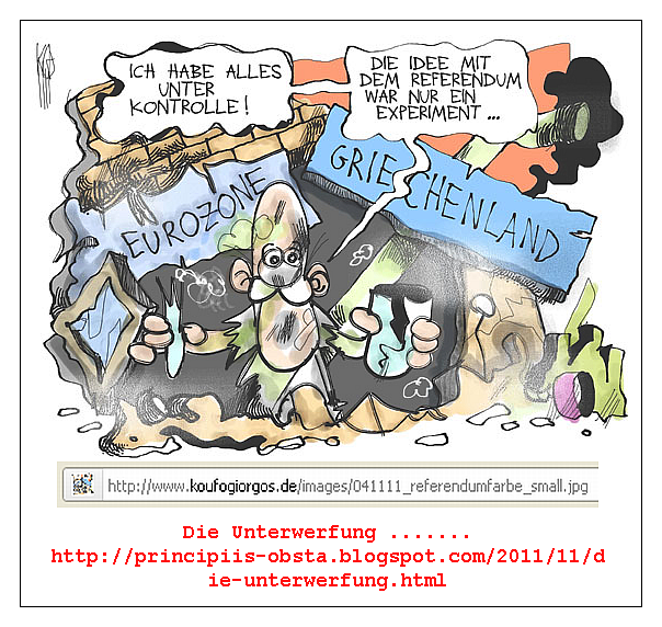 Die Unterwerfung ...