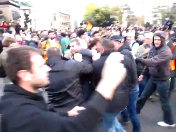 A (literally) touching show of solidarity from "93"