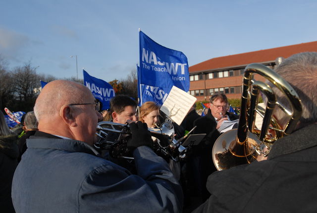 Music was accompanied at the start