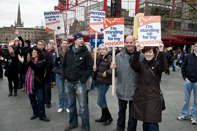 South Yorkshire physios standing up against the cuts.
