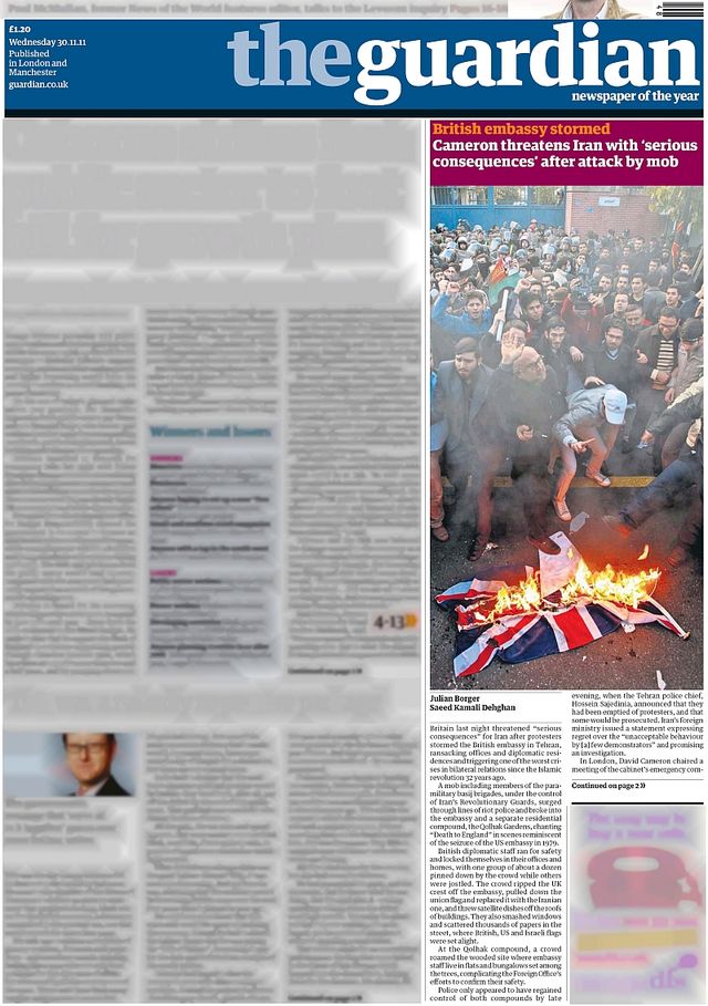 The Guardian, 30 November 2011