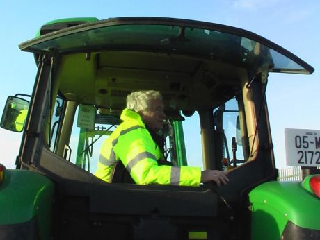 T.J. Carey, is the local contractor of tractors to Shell.