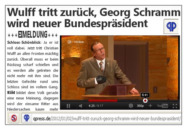 Schramm for President !