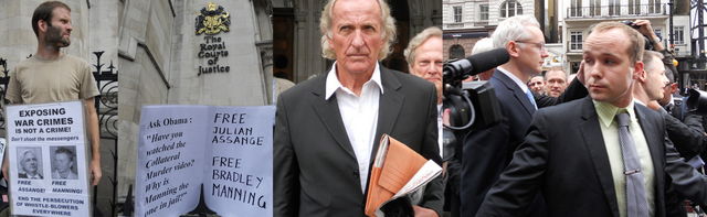 Solidarity with Assange at High Court in July