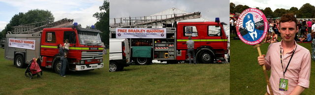 Bradley Manning Emergency Rescue Tour and festival solidarity