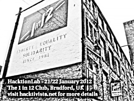 HacktionLab Winter 2012 Flyer
