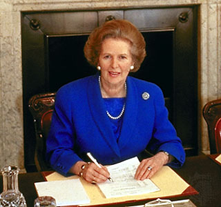 The Late Baroness Thatcher