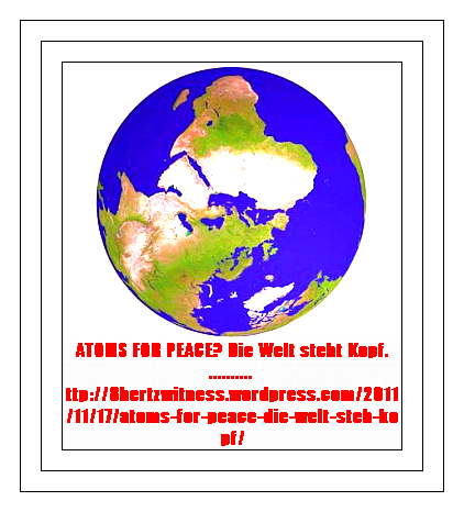 Die Welt steht Kopf ........