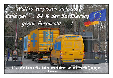 Wulffs verpissen sich!