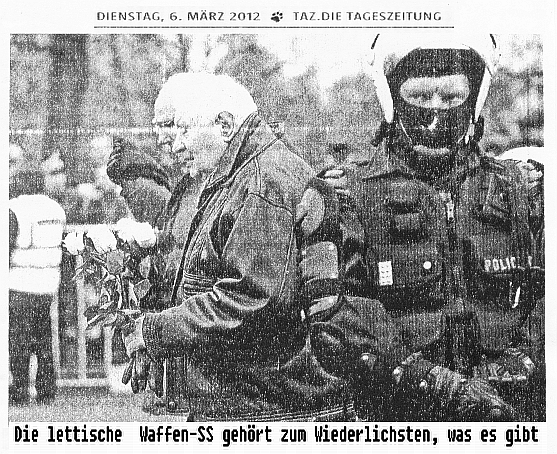 Wiederliche lettische-Waffen-SS!