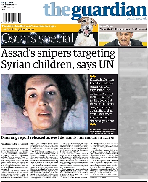 The Guardian, 24 February 2012