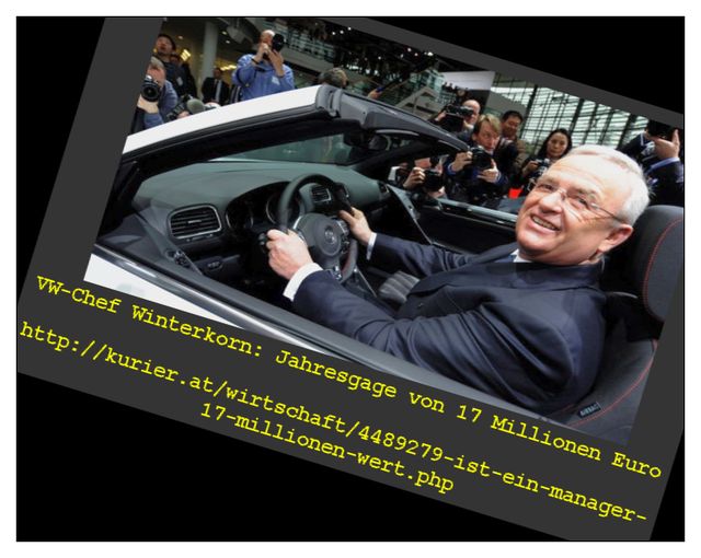 VW-Chef Winterkorn .....