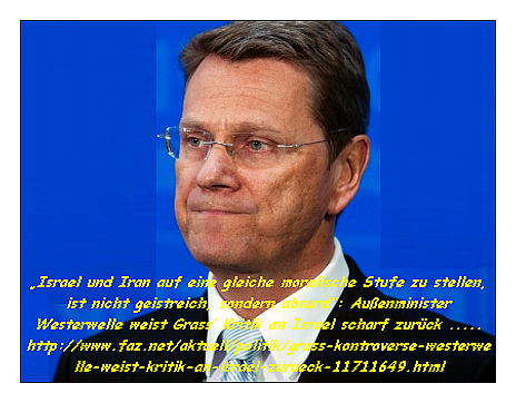 Guido Westerwelle über Grass