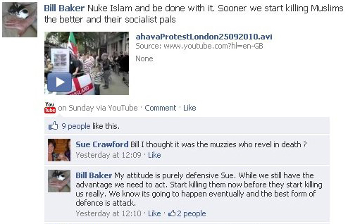 Bill Baker inspires Anders Breivik