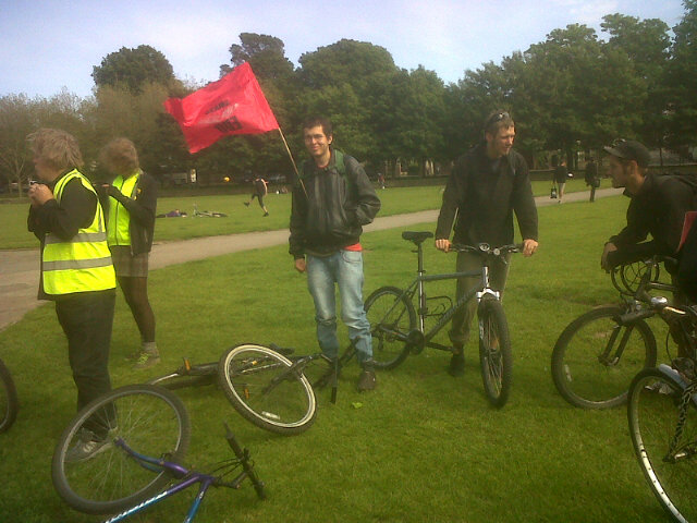 Getting ready to ride