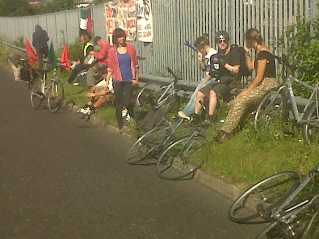 Noise demo outside EDO MBM