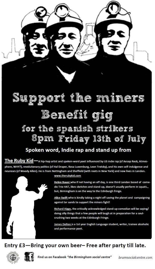 Flyersupporttheminers