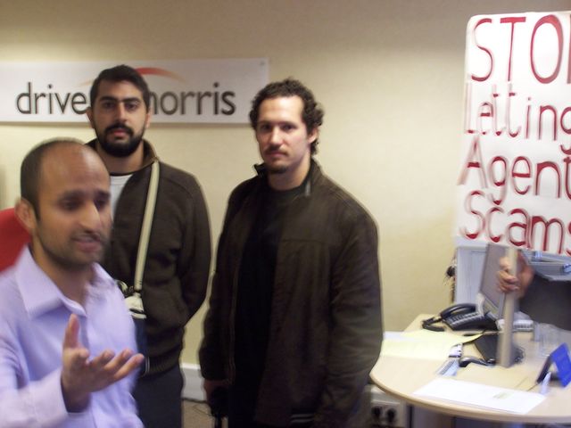 Inside the Drivers and Norris office